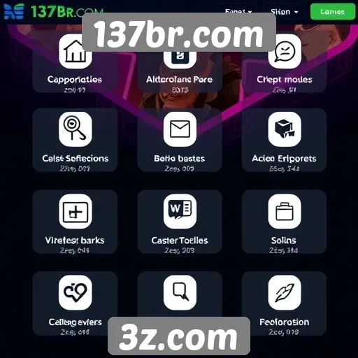 Analise das principais funcionalidades do 137br.com